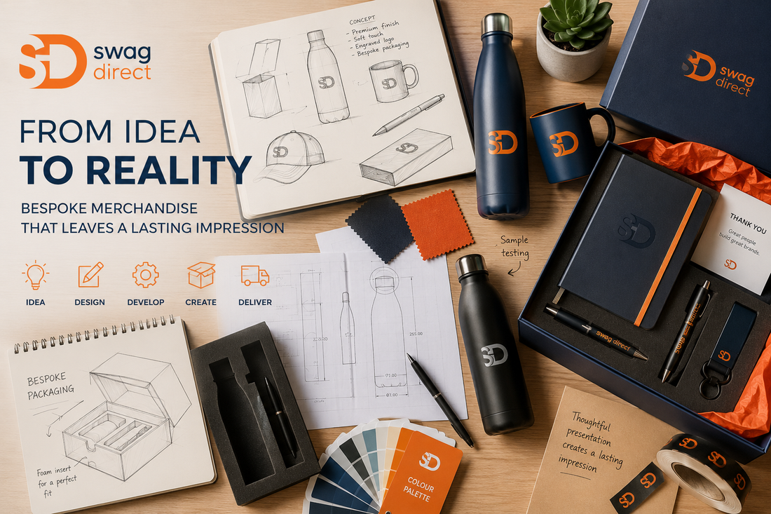 From Idea to Reality: Why Bespoke Merchandise Creates a Lasting Impression