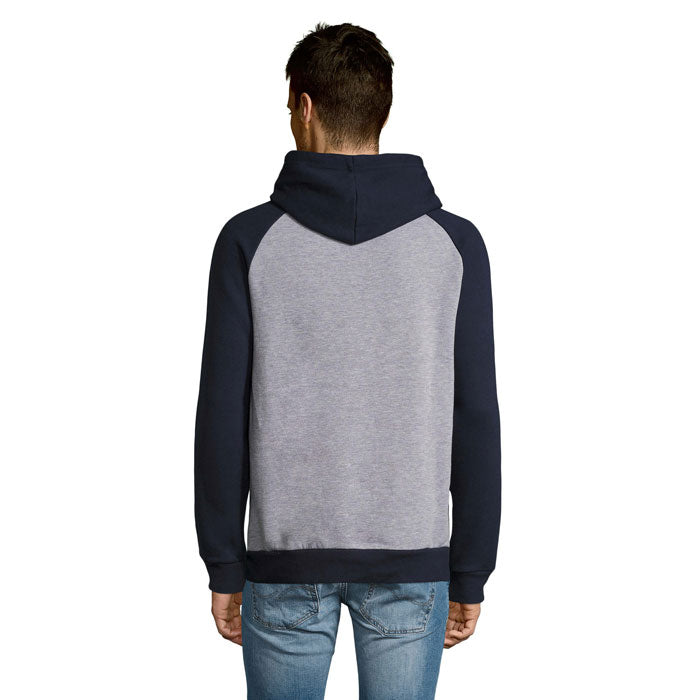 Grey Melange French Navy
