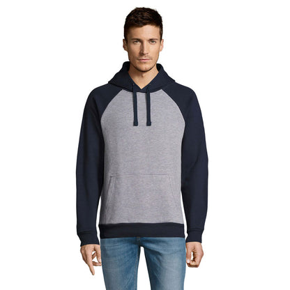 Grey Melange French Navy